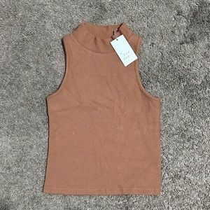 NWT A New Day Mock Neck Tank